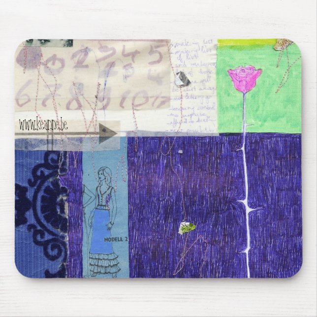 Karten von mir mousepad (Vorne)