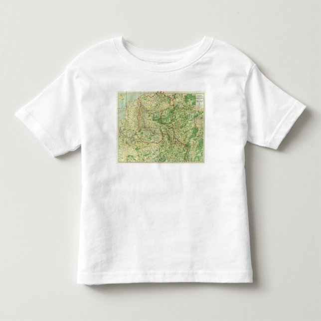 Karten-Western-Front Kleinkind T-shirt (Vorderseite)