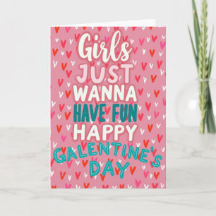 Karten zum Galentines-Tag-Spaß