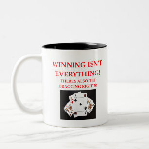 Karten Zweifarbige Tasse