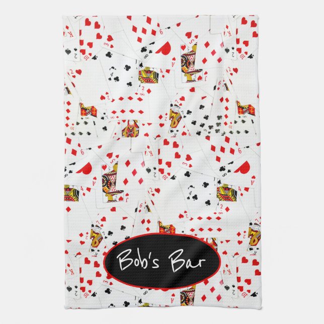 Kartenauflistung mit Namen Geschirrtuch (Vertikal)