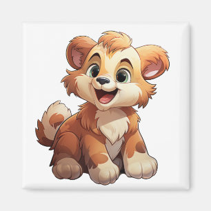 Kartenbärillustration Magnet