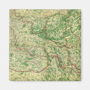 Kartenfront Western Magnet