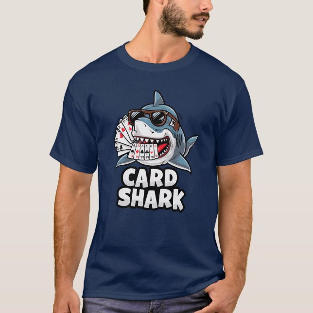 Kartenhai T-Shirt (Vorderseite)