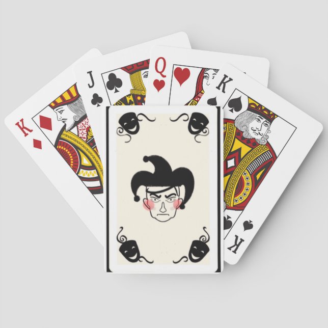 Kartenhalle des Jokers Spielkarten (Rückseite)