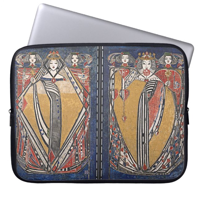 Kartenhalle Laptopschutzhülle (Vorderseite)