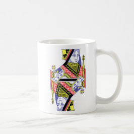 Kartenhalle Seiner und ihrer Königin Kaffeetasse