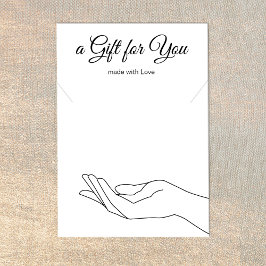 Kartenhalter für das Netzklassenbracelet Visitenkarte