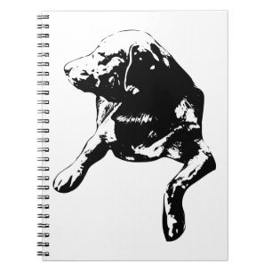 Kartenhalter, Labrador-Hinweise Notizblock