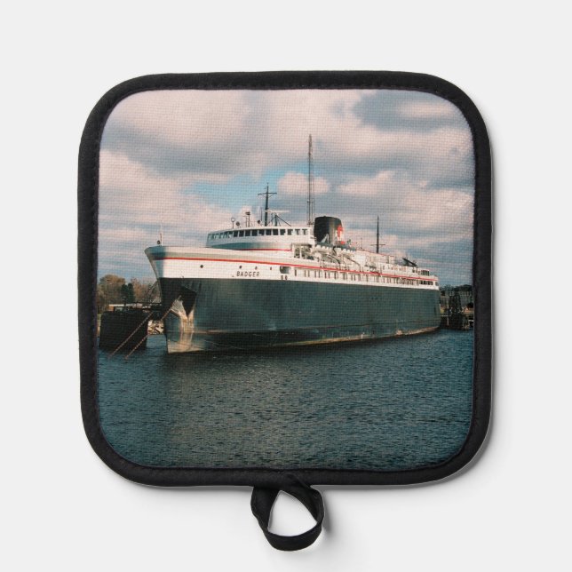 Kartenhalter Topflappen (Vorderseite)