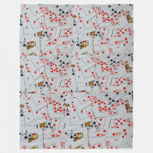 Kartenhalterung, Fleecedecke