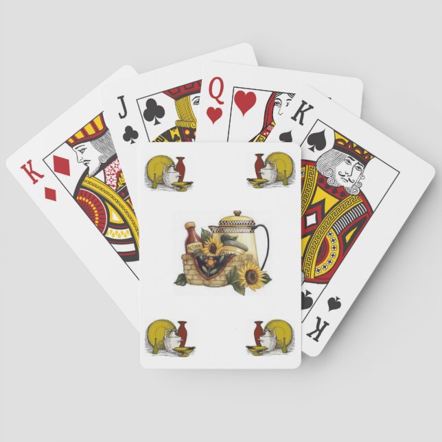 Kartenhalterung Spielkarten (Rückseite)