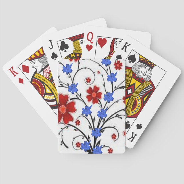 Kartenhalterung Spielkarten (Rückseite)