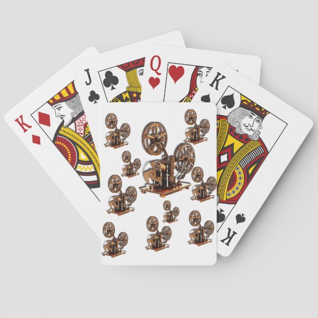 Kartenhalterung Spielkarten (Rückseite)