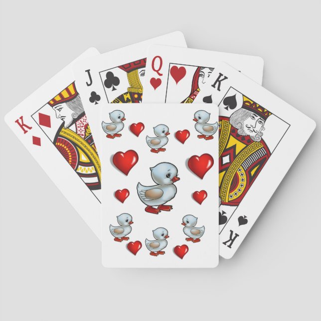 Kartenhalterung Spielkarten (Rückseite)
