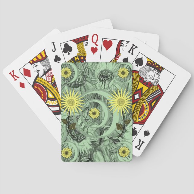 Kartenhalterung Spielkarten (Rückseite)