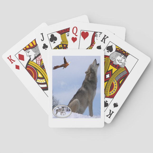 Kartenhalterung Spielkarten (Rückseite)