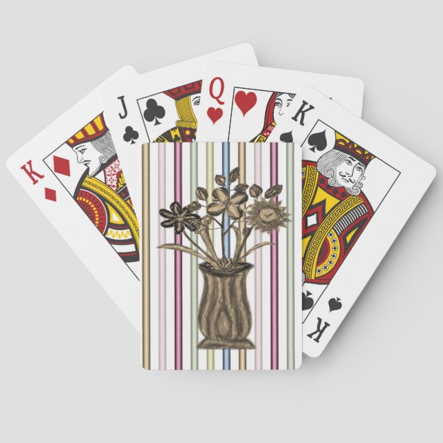 Kartenhalterung Spielkarten (Rückseite)