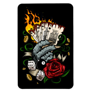 Kartenhand Magnet