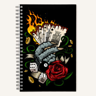 Kartenhand Notizbuch