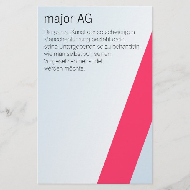 Kartenhaus | Nicht übertragbare Geschäftsbedingung Flyer (Vorne)