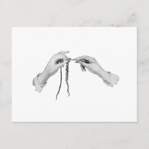 Kartenketten Vintag Postkarte