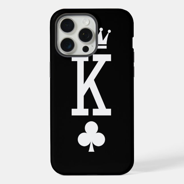 Kartenkönig iPhone 15 Pro Max Hülle (Rückseite)