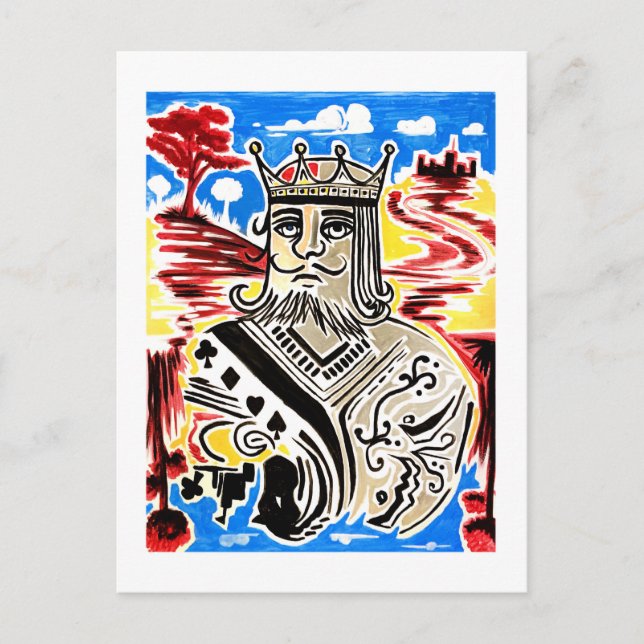 Kartenkönig Postkarte (Vorderseite)