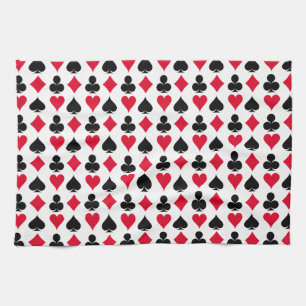 Kartenmuster anzeigen geschirrtuch