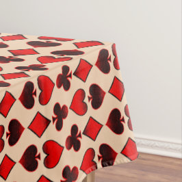 Kartenmuster Tischdecke
