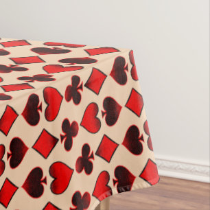 Kartenmuster Tischdecke