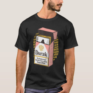 Kartenpackung Zigaretten gefüllt Poker Card Game C T-Shirt