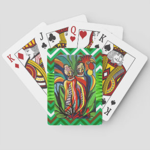 Kartenspiel Afrikanischer Frauenpapagei Spielkarten