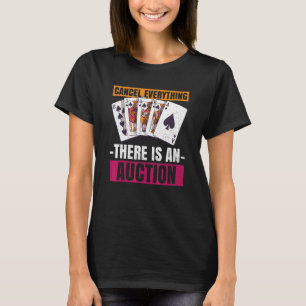 Kartenspiel-Bridge-Angebot für einen Bridge-Nerd T-Shirt