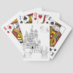 Kartenspiel Burg Piazza della Riforma Spielkarten