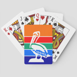 Kartenspiel mit der Flagge von St. Petersburg Spielkarten