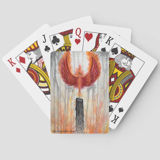 Kartenspiel mit Phoenix Original Art Spielkarten (Rückseite)