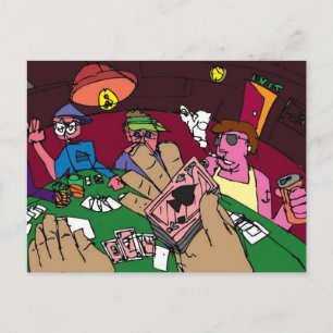 Kartenspiel Postkarte