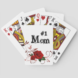 Kartenspiel Rote Rose 1 Mama Spielkarten