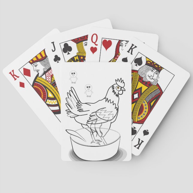 Kartenspiel Spielkarten (Rückseite)