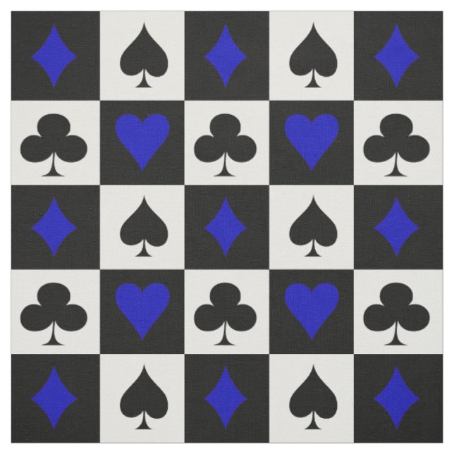 Kartenspiel Stoff (Muster)