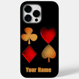 Kartenspiel-Symbole Case-Mate iPhone 14 Pro Max Hülle