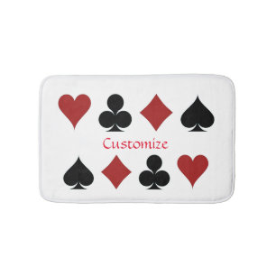 Kartenspielen Anzug Thunder_Cove Badematte