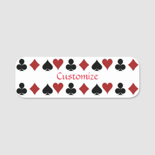 Kartenspielen Anzug Thunder_Cove Namensschild