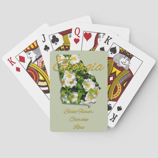 Kartenspielen - GEORGIEN Spielkarten (Rückseite)