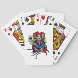Kartenspielen, Joker T - Shirt Trucker Hat Schlüss Spielkarten