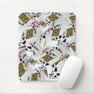 Kartenspielen Kings Layered, Mousepad