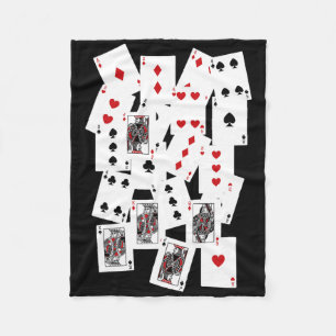 Kartenspielen Lazy Diy Halloween Kostüm Casino Pok Fleecedecke
