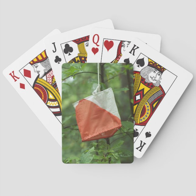 Kartenspielen - Orientierungsflagge Spielkarten (Rückseite)