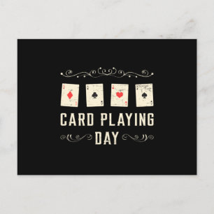 Kartenspielen Tageskarten Poker Casino Spielautoma Postkarte